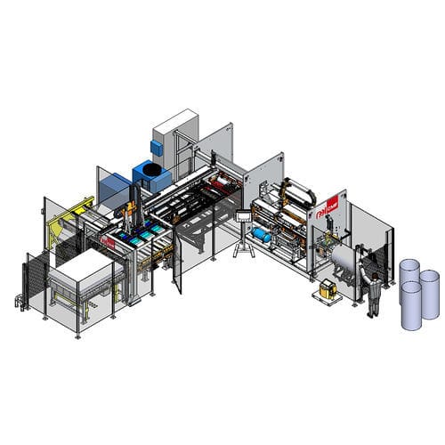 Línea para enrollado / soldadura automática - CR / JO TYPE - REEL CMF - continua / a medida / para soldadura láser