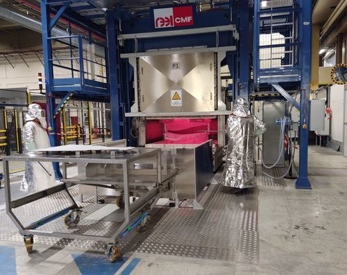 Formadora en caliente - SPF, HF - REEL CMF - de chapa / de utillaje de prensa / para aluminio