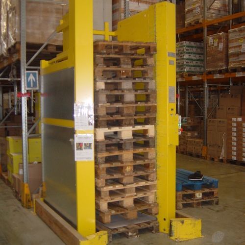 Almacén automático vertical - MAGAPAL® - TRIAX - para paletas vacías / para almacén