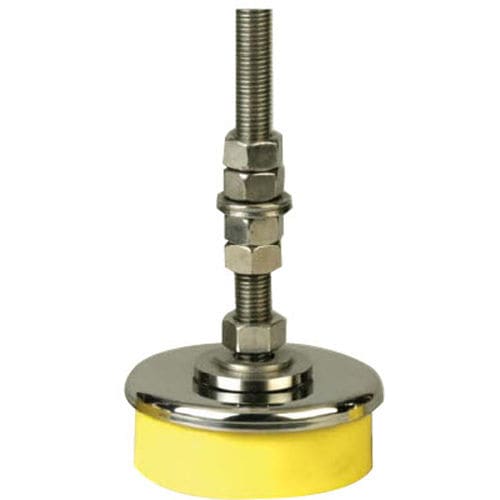 Pie de máquina - 50088 /X series - WATTELEZ - de elastómero / reglable / antivibración