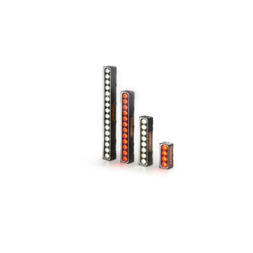 Lámpara de inspección barra - LSB series - iiM GmbH - frontal / LED / blanca