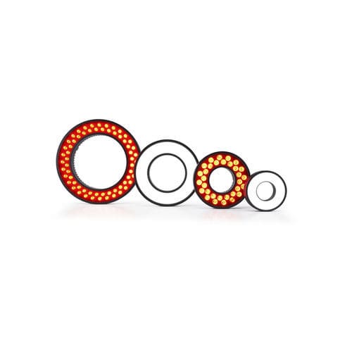 Lámpara de inspección de anillo - LRHP - iiM GmbH - frontal / de domo / LED