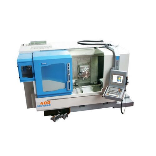 Centro de torneado-fresado CNC - GENYMAB 400 - SOMAB - horizontal / 5 ejes / con husillos