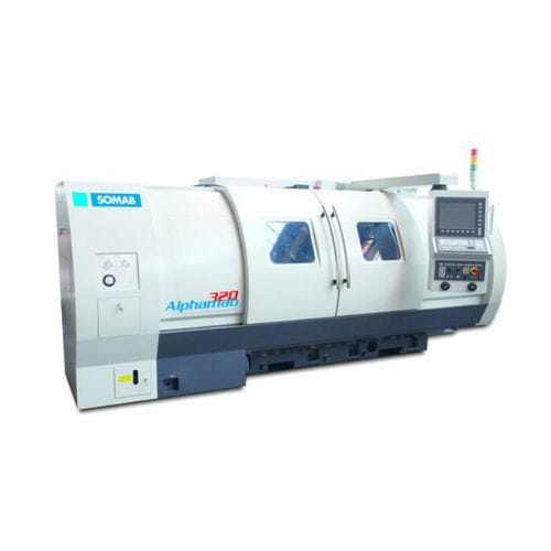 Torno CNC - ALPHAMAB 320 - SOMAB - horizontal / 2 ejes / 3 ejes