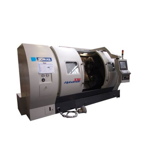 Torno CNC - ALPHAMAB 336 - SOMAB - horizontal / 2 ejes / 3 ejes