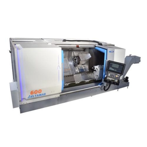 Torno CNC - DELTAMAB 600 - SOMAB - horizontal / 3 ejes / con plataforma inclinada