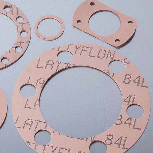 Lámina de junta de PTFE - LATTYflon 84 L - LATTY INTERNATIONAL - para aplicaciones químicas / de brida / de compresión