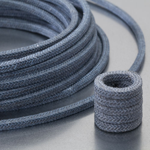 Empaquetadura trenzada de PTFE - LATTYflon 4488 - LATTY INTERNATIONAL - de carbono / de hilo de aramida / resistente a los productos químicos
