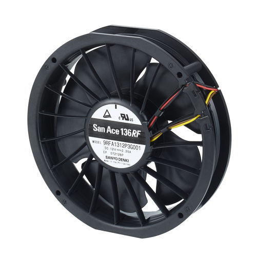 Ventilador para electrónica axial - 9RF series - SANYO DENKI EUROPE - de refrigeración / de circulación de aire / DC
