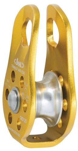 Polea de elevación para cable - ø 12 mm | TRANSF'AIR FIXE series - Beal Pro - de acero inoxidable / con perlas