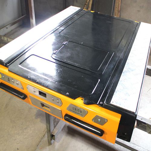 Sistema de estanterías para cargas pesadas - ISO9001/ISO14001/UN-SPR0801 - Nanjing fuyuan technology co.,ltd - con paleta