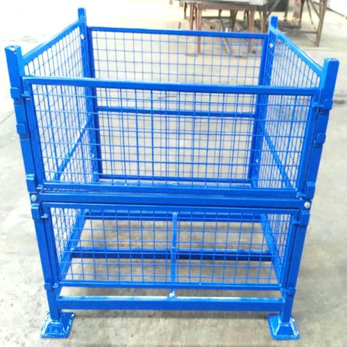 Caja-palé de plástico - UN-PB0801 - Nanjing fuyuan technology co.,ltd - enrejada / para almacenamiento