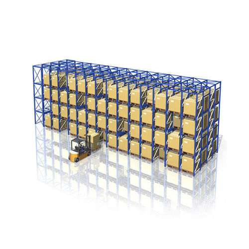 Sistema de estanterías para paleta compacta - UN-DR19112602 - Nanjing fuyuan technology co.,ltd - ajustable