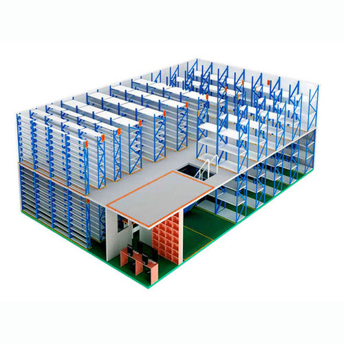 Entreplanta industrial con sistema de ordenación - ISO9001, ISO14001 | UN-MP121701 - Nanjing fuyuan technology co.,ltd - con varios niveles / para suelo industrial / para altas cargas