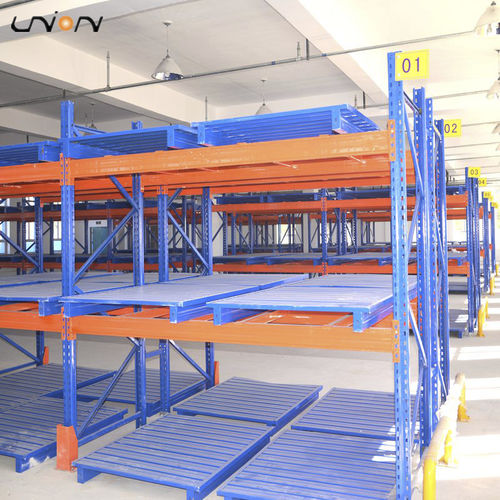 Sistema de estanterías ajustable - ISO9001, ISO14001 | UN-PR0715 - Nanjing fuyuan technology co.,ltd - para cargas pesadas / con paleta / de acero