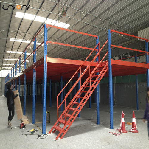 Entreplanta industrial con sistema de ordenación - ISO9001, ISO14001 | UN-MP121708 - Nanjing fuyuan technology co.,ltd - con varios niveles / para plataforma / para suelo industrial