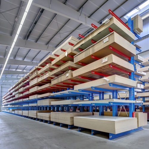 Sistema de estanterías para depósito de almacenamiento - ISO9001,ISO14001 - Nanjing fuyuan technology co.,ltd - de taller / cantilever / de almacenamiento vertical