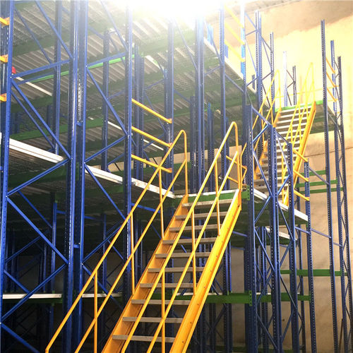 Entreplanta industrial con sistema de ordenación - ISO9001,ISO14001 - Nanjing fuyuan technology co.,ltd - con varios niveles / para estantería de palés / a medida