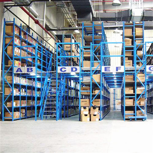 Entreplanta industrial con sistema de ordenación - ISO9001,ISO14001 - Nanjing fuyuan technology co.,ltd - con varios niveles / a medida / con baranda