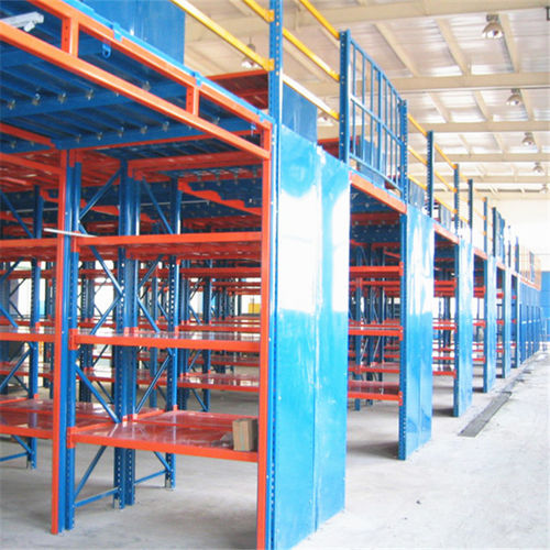 Entreplanta industrial con sistema de ordenación - ISO9001,ISO14001 - Nanjing fuyuan technology co.,ltd - con varios niveles / para estantería de palés / a medida