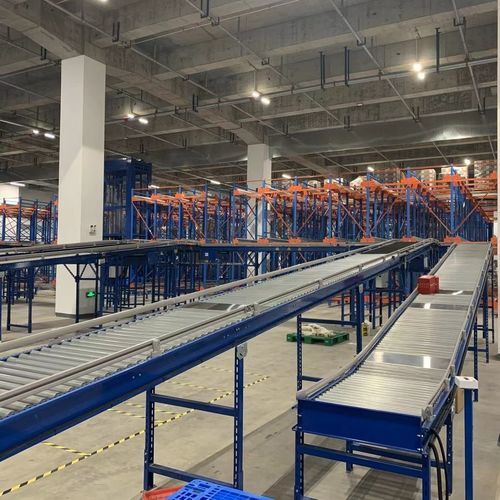 Sistema de estanterías para depósito de almacenamiento - ISO9001,ISO14001 - Nanjing fuyuan technology co.,ltd - para la industria agroalimentaria / con tablas / por acumulación