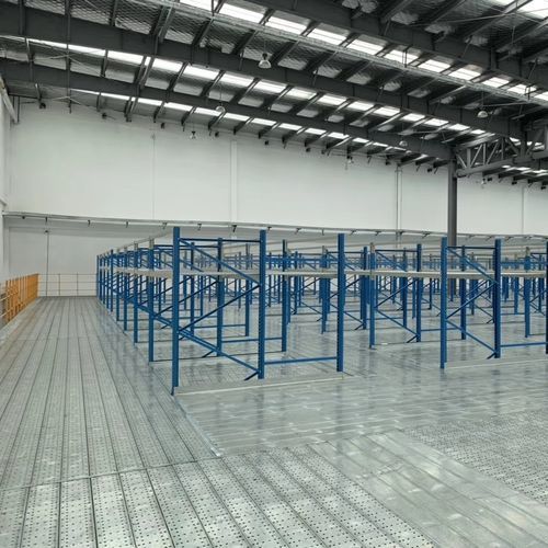 Entreplanta industrial con sistema de ordenación - ISO9001,ISO14001,CE - Nanjing fuyuan technology co.,ltd - con varios niveles / para estantería de palés / a medida