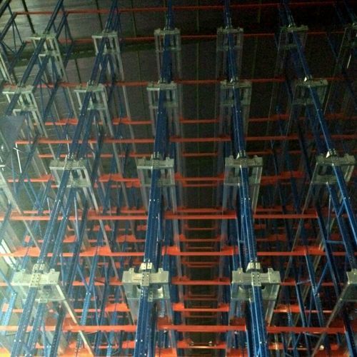 Sistema de estanterías para depósito de almacenamiento - Nanjing fuyuan technology co.,ltd - por acumulación / ajustable / compacto