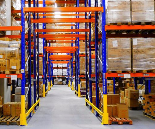 Sistema de estanterías para depósito de almacenamiento - Nanjing fuyuan technology co.,ltd - a medida / para cargas pesadas / con paleta