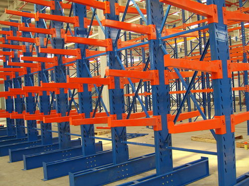 Sistema de estanterías cantilever - ISO9001, ISO14001 | UN-CR0804 - Nanjing fuyuan technology co.,ltd - para carga alargada