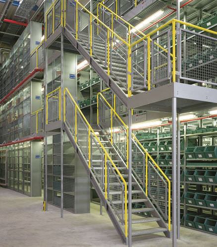 Entreplanta industrial con varios niveles - ISO9001, ISO14001 | UN-MR0802 - Nanjing fuyuan technology co.,ltd - para palés