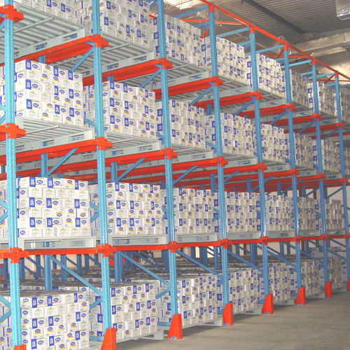 Sistema de estanterías para depósito de almacenamiento - ISO9001, ISO14001 | UN-DR0807 - Nanjing fuyuan technology co.,ltd - para cargas pesadas / para carga mediana / con paleta