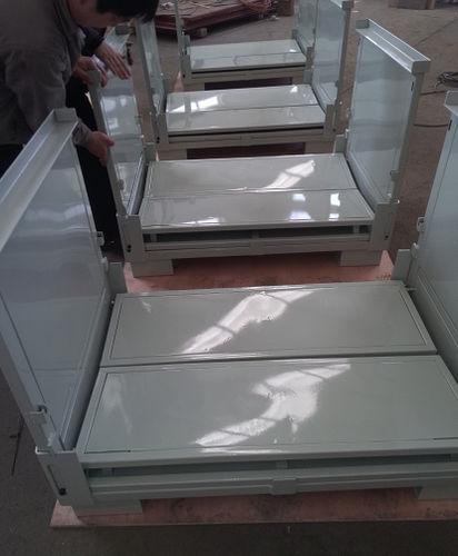 Caja-palé de metal - UN-PB0803 - Nanjing fuyuan technology co.,ltd - para almacenamiento
