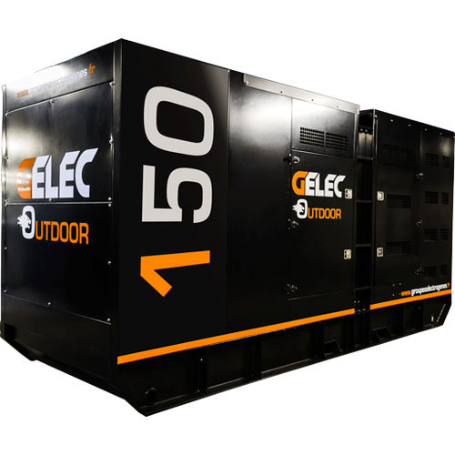 Grupo electrógeno de exterior - 150YC - TRI-EURO 3 - GELEC ENERGY - diésel / trifásico / estacionario