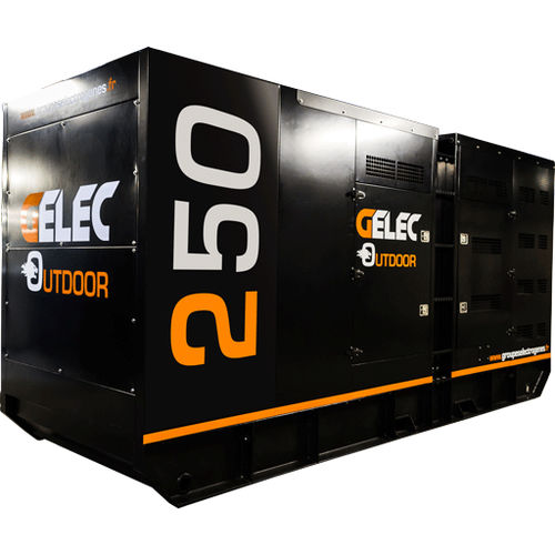 Grupo electrógeno de exterior - 250YC - TRI-EURO 3 - GELEC ENERGY - diésel / trifásico / estacionario