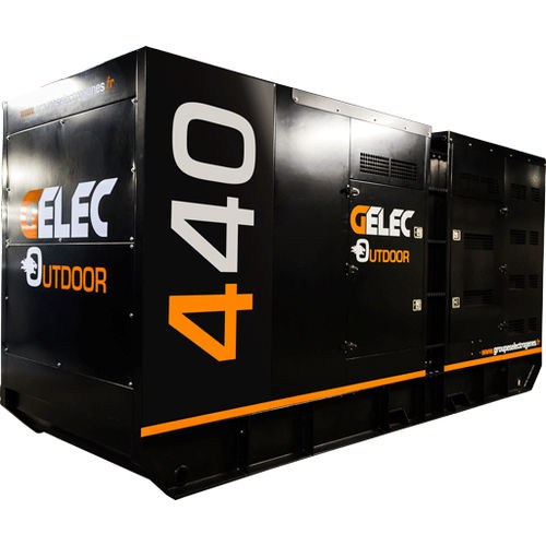 Grupo electrógeno de exterior - 440YC TRI – EURO 3 - GELEC ENERGY - diésel / trifásico / estacionario