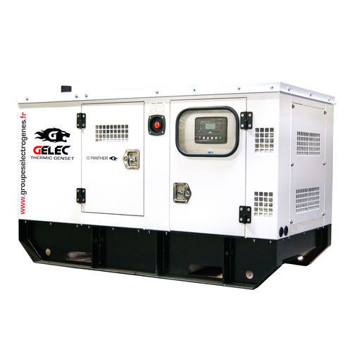 Grupo electrógeno diésel - PANTHER-14YD - GELEC ENERGY - monofásico / trifásico / estacionario
