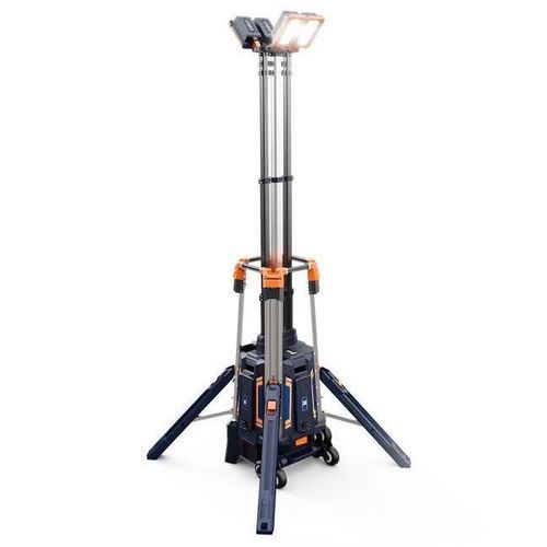 Torre de iluminación LED - E-LYNX - GELEC ENERGY - alimentada por batería