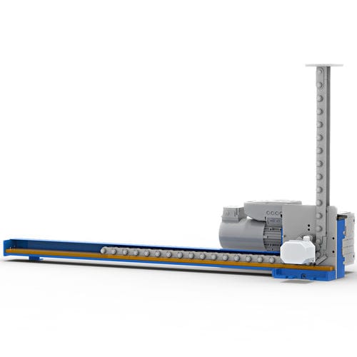 Cilindro eléctrico - HD Lift - SERAPID - telescópico / con cadena rígida / de acero