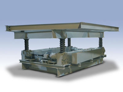 Mesa elevadora de columna - SERAPID - mecánica