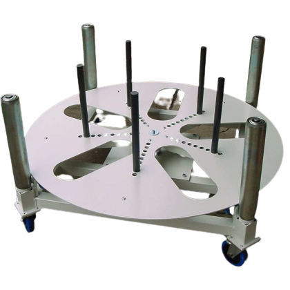 Desbobinador de bobinas - D323 - CLAVEL - de tubos flexibles / manual / para aplicaciones hidráulicas