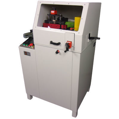Máquina de corte de hoja rotativa - TA1 - CLAVEL - para caucho / de tubos flexibles / con control manual