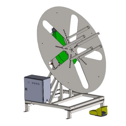 Enrollador de tubo hidráulico - DM1500P - CLAVEL - motorizado / fijo