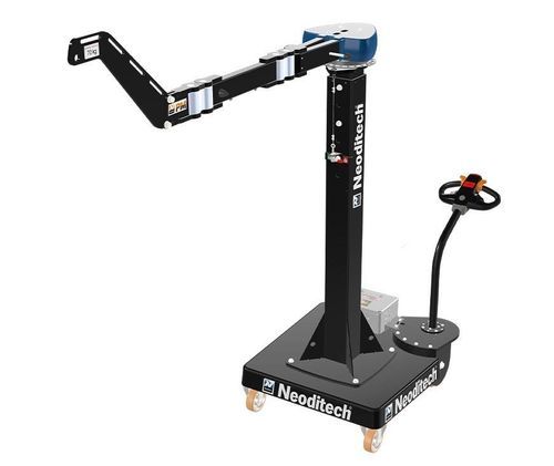 Grúa pluma en bitácora - NEODITECH - ergonómica / con control eléctrico / eléctrica