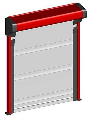 Puerta enrollable - MAVICLEAN CONNECT® - MAVIFLEX - industrial / para sala blanca / rápida