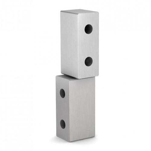 Bisagra invisible - 12-7-3810 - PINET INDUSTRIE - de acero inoxidable / atornillable / reforzada