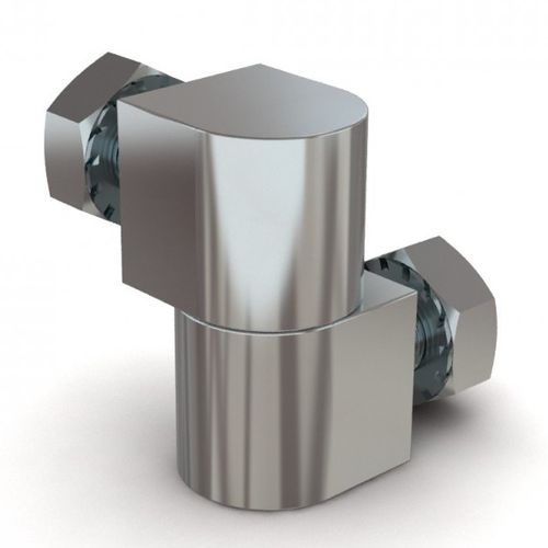 Bisagra desmontable - 72-1-3858 - PINET INDUSTRIE - plana / de acero zincado / atornillable