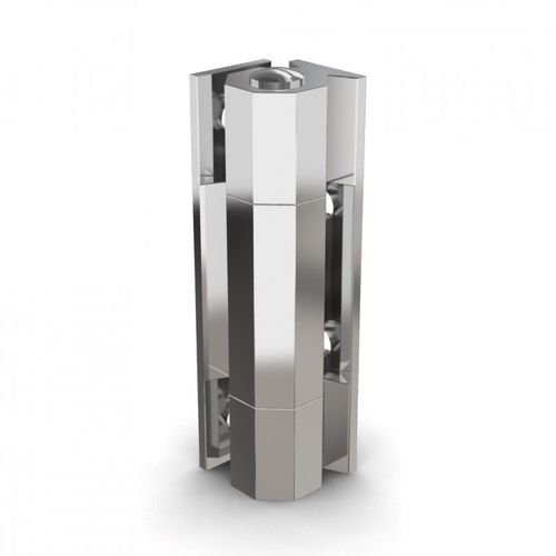 Bisagra de pivote - 72-7-3330 - PINET INDUSTRIE - de latón cromado / atornillable / 120°