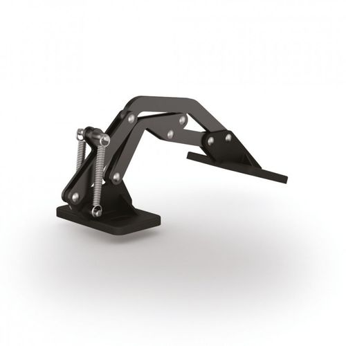 Bisagra invisible - 71-1-3611 - PINET INDUSTRIE - de acero zincado / atornillable / 110°