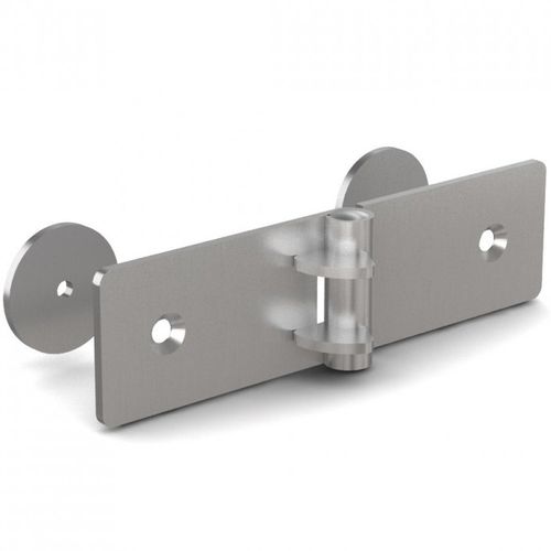 Bisagra lateral - 52-1-3840 - PINET INDUSTRIE - de acero inoxidable / atornillable / 120°