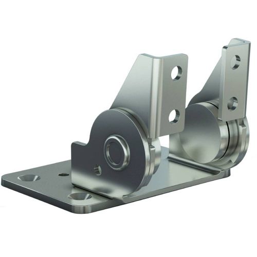 Bisagra de fricción - 70-7-3621 - PINET INDUSTRIE - de acero inoxidable / pulida / 120°